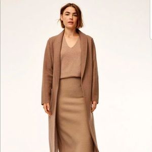 NWOT Aritzia Babaton Luxe Lounge Coat - xsmall